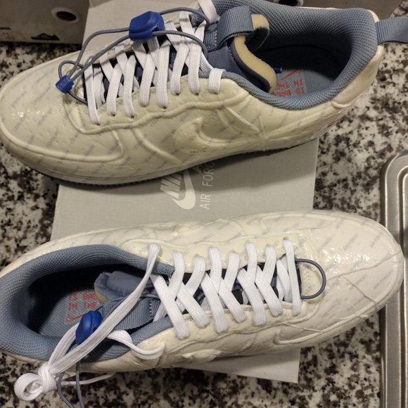 Nike AF1 Experimental USPS Postal Ghost shoes, size 11 CZ1528-100 - Picture 4 of 9